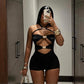 ARINA Cutout Playsuit