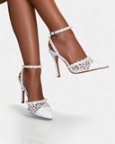 LOUISA Stiletto Pearl Heels