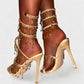 MANDY Tassel Wrap Around Heels