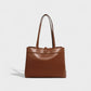 AMBRIA Suede Dual Handle Tote Bag