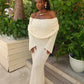 ANGELICA Knit Off-Shoulder Maxi Dress