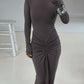 ALICE Ruched Maxi Dress