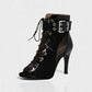 ELINDA Short Lace-up Stiletto Boots