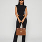 AMBRIA Suede Dual Handle Tote Bag