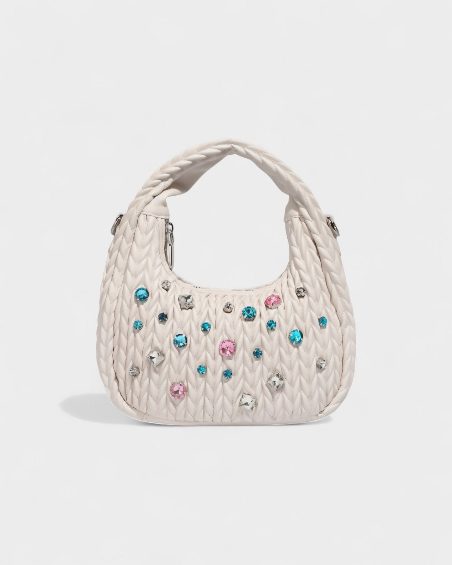 ADELE Quilted Diamond Handbag