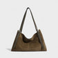 ANIVA Slouch Suede Tote Bag