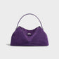 OLGA Structured Faux Suede Handle Bag