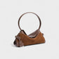 PRIELLE Round Handle Shoulder Bag