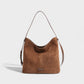 AYLIN Faux Suede Slouch Shoulder Bag