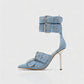 MARILYN Buckle Strap Pointed-Toe Stiletto Heels