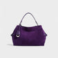 RIZANA Faux Suede Satchel Bag