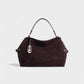 RIZANA Faux Suede Satchel Bag