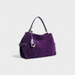 RIZANA Faux Suede Satchel Bag