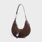 MARLEN Crescent Buckle Shoulder Bag