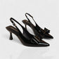 THERESA Bow Strap Pointed Heels