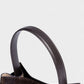 SOLARA Faux Suede Buckle Strap Tote Bag