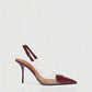 IRENE Clear Heart Detail Heels