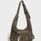 ALEXIS Retro Faux Leather Shoulder Bag