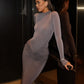 ALICE Ruched Maxi Dress