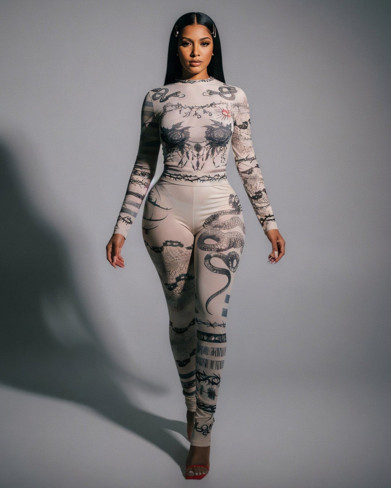 KORI Mesh Printed Set