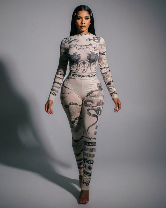 KORI Mesh Printed Set