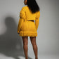 FLORINE Knit Fringe Cardigan & Skirt Set