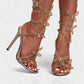 DAISY Butterfly Embellished Stiletto Heels