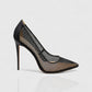 HIYARA Mesh Net Stiletto Heels