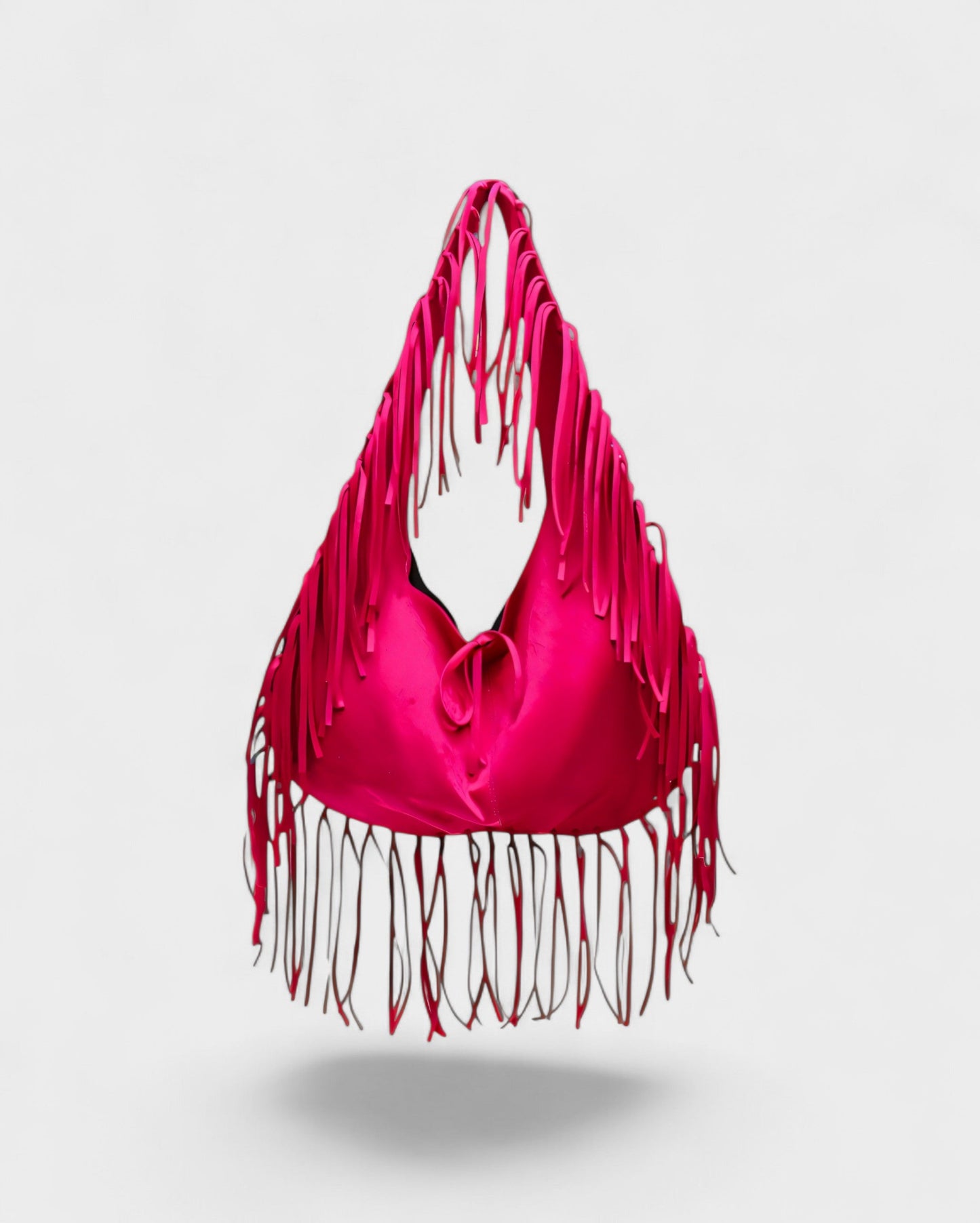 SAMMY Faux Suede Fringe Bag