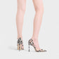 DALYA Transparent Pointed-Toe Leopard Heels