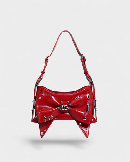 LEXIE Bow Design Shoulder Bag