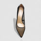 HIYARA Mesh Net Stiletto Heels