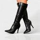 LORENE Pointed Toe Stiletto Heel Boots