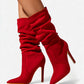 SANYA Slouchy Pointed-Toe Stiletto Boots