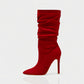 SANYA Slouchy Pointed-Toe Stiletto Boots