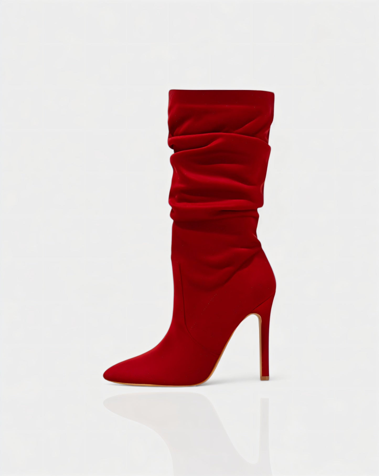 SANYA Slouchy Pointed-Toe Stiletto Boots