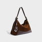 MAVINA Suede Tote Shoulder Bag