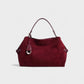 RIZANA Faux Suede Satchel Bag