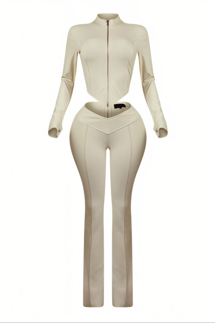 JAMIE Zip-pp Top & Pants Set