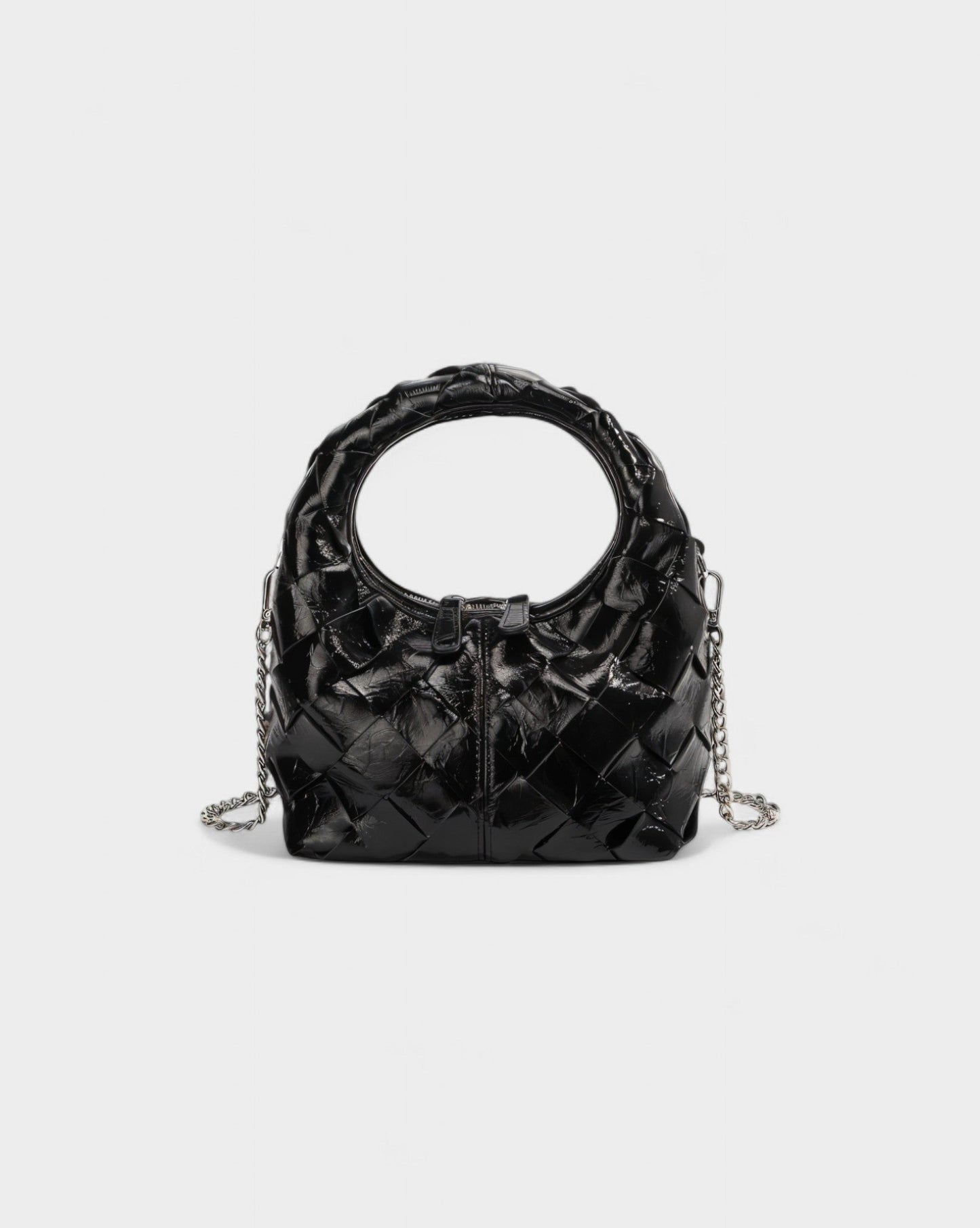 YENNIE Quilted Ring Handle Bag