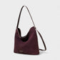 AYLIN Faux Suede Slouch Shoulder Bag