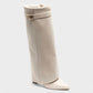 MAISY Straight Pointed-Toe Knee-High Boots