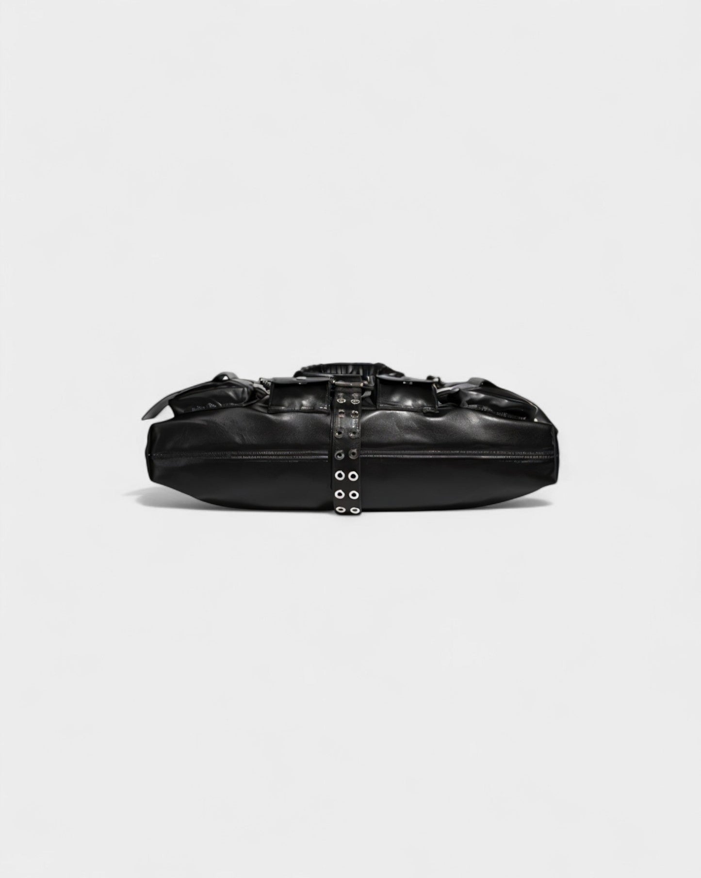 BRINA Multi-Pocket Buckle Shoulder Bag