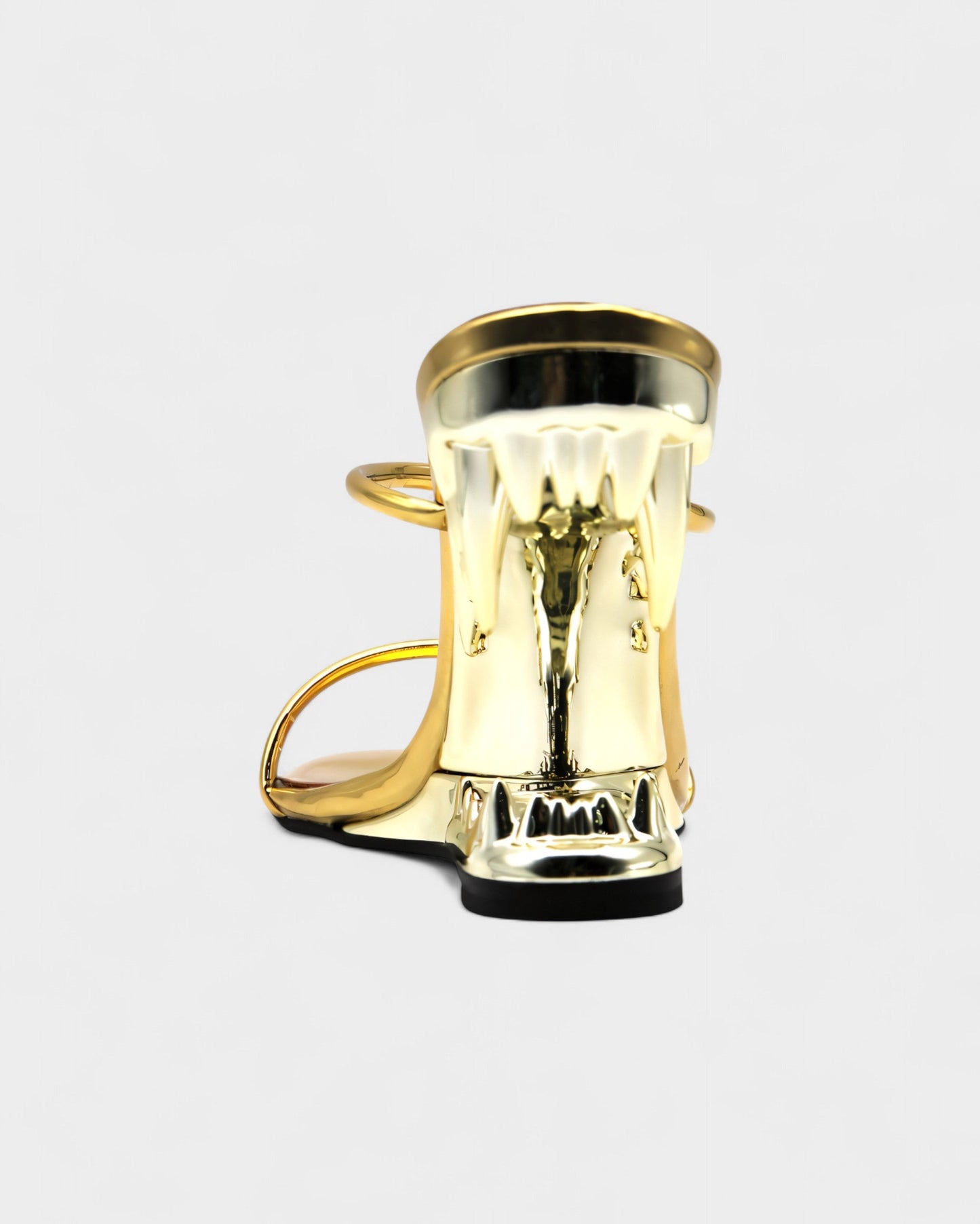 MALAYA Fang Sculpted Heel Sandals