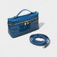 ADDIE Croc-Embossed Structured Bag