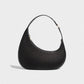BELVIA Faux Leather Crescent Bag