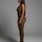 DIONNE High Neck Leopard Jumpsuit