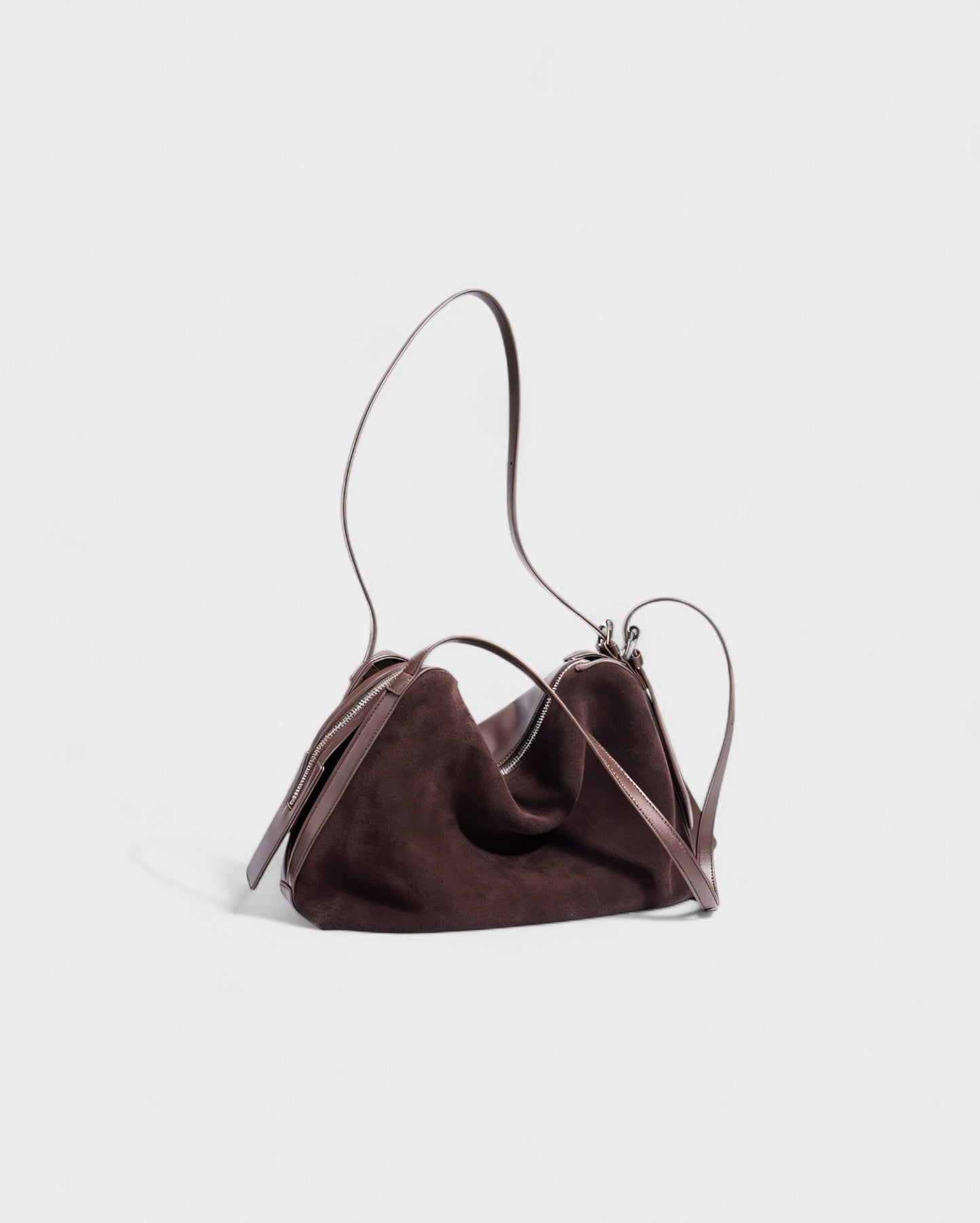 HARESHA Double-Strap Slouch Shoulder Bag