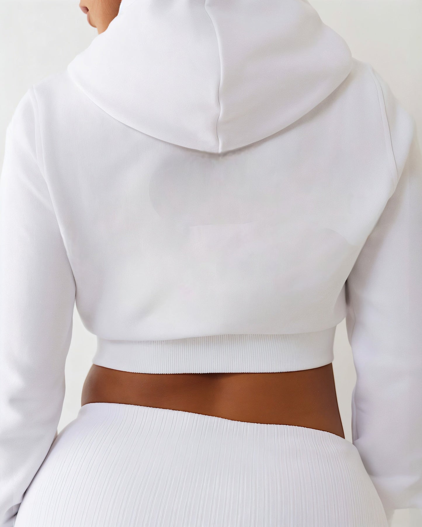 NARYA Cropped Hoodie & Mini Short Set