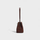 NINYA Faux Suede & Leather Handbag